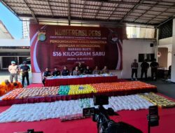 Polda Metro Jaya Bongkar Sindikat Sabu Setengah Ton, 7 Tersangka Ditangkap