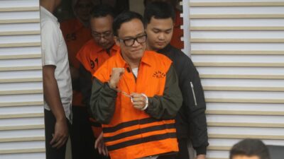 Eks Wamenaker Immanuel Ebenezer Divonis 4,5 Tahun Penjara