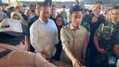Pedagang Pasar Curhat ke Wapres Gibran, Harga Bahan-bahan Pokok Serba Mahal