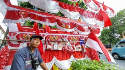 Pedagang Bingung Banyak Yang Cari Bendera One Piece: Malah Jadi Takut Saya!