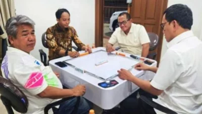 Sosok Azis Wellang, Eks Tersangka Ilegal Logging Yang Main Domino Bareng Menhut Raja Juli Antoni