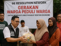 98 Resolution Network Luncurkan Gerakan “Warga Peduli Warga” untuk Perkuat Jaring Solidaritas Sosial