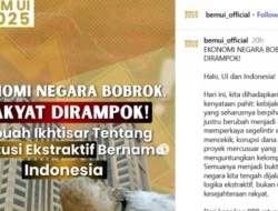 BEM UI: Ekonomi Negara Bobrok, Rakyat Dirampok!