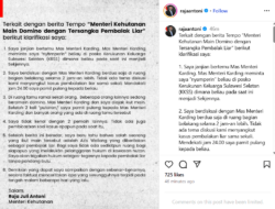 Menhut Raja Juli Antoni Ngaku Main Domino Bareng Menteri P2MI Karding, Tak Kenal Azis Wellang