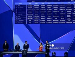 Drawing Liga Champions: Inter Milan dan Real Madrid Sial Dapat Banyak Partai Berat