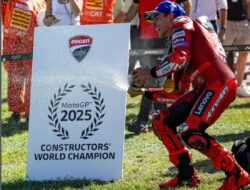 Ducati Corse Kunci Gelar Juara Konstruktor MotoGP 2025