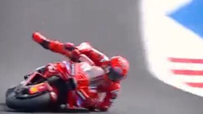 Terungkap! Ini Penyebab Marc Marquez Jatuh dan Gagal Finis Sprint Race MotoGP San Marino 2025