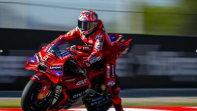 Sprint Race MotoGP Catalunya 2025: Marc Marquez di Depan Fabio Quartararo dan Fabio di Giannantonio