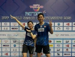 Hendra/Debby Juara Ganda Campuran BWF World Senior Championships 2025
