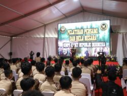 Panglima TNI Beri Wejangan ke Peserta Korps Kadet Republik Indonesia