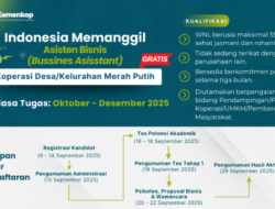 Kemenkop Buka Lowongan 8 Ribu Asisten Bisnis Dampingi Kopdes Merah Putih, Gaji Rp. 7,25 Juta