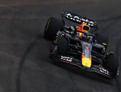Max Verstappen Unggul di FP3 F1 GP Singapura, Liam Lawson Kecelakaan Lagi