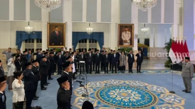 Setahun 4 Kali Reshuffle, Jamiluddin Ritonga Sebut Kabinet Prabowo Makin Gemuk Tidak Efisien