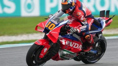 Luca Marini Tercepat di Latihan Bebas 2 MotoGP Malaysia 2025, Ditempel Franco Morbidelli