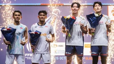 Takluk Dari Kim Won Ho/Seo Seung Jae di Final, Fajar/Fikri Gagal Juara French Open 2025