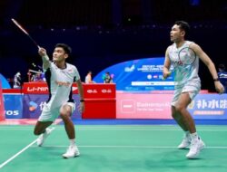 Gagal Taklukkan Wakil Tuan Rumah, Fajar/Fikri Hanya Runner Up Korea Open 2025