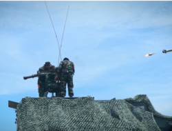 KSAD Tembak Jatuh ‘Drone Musuh’ dengan Senjata Berat Artileri Udara di Jateng