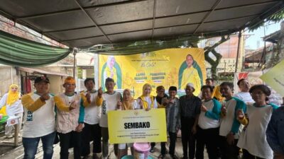 Atalia Praratya Sukacita Rayakan HUT ke-61 Partai Golkar Bersama Warga Kota Bandung