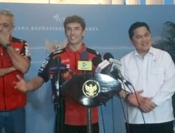 Didampingi Erick Thohir, Juara Dunia MotoGP 2025 Marc Marquez Jumpa Presiden Prabowo di Istana