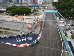 Fernando Alonso Yang Tercepat di FP1 F1 GP Singapura Disusul Charles Leclerc dan Max Verstappen