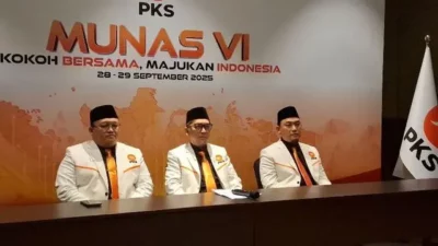PKS Kukuhkan Kepengurusan 2025-2030, Tetapkan Tiga Struktur Utama Partai
