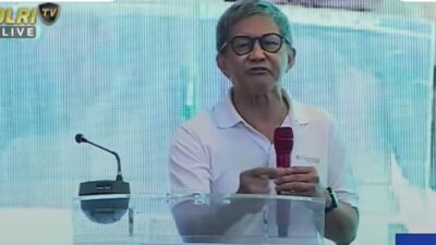 Blak-blakan! Rocky Gerung Singgung Ijazah Palsu dan Fufufafa di Depan Para Petinggi Polri