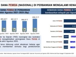 Per Agustus 2025, Dana Pemda Nganggur di Bank Tembus Rp. 233 Triliun