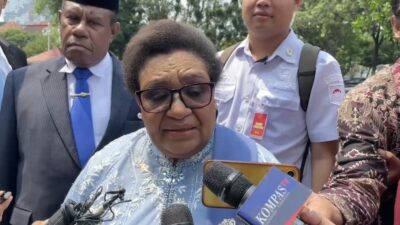 Tiba di Istana, Ribka Haluk Akui Bakal Dilantik Jadi Bagian Komite Percepatan Pembangunan Papua
