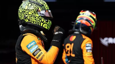 Kalahkan Andrea Kimi Antonelli di Kualifikasi Sprint F1 GP Sao Paulo, Lando Norris Rebut Pole Position
