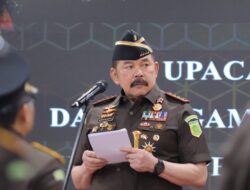 Jaksa Agung ST Burhanuddin Lantik 17 Kajati dan 20 Pejabat Eselon II, Ini Daftarnya