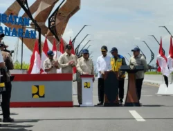 Prabowo Resmikan Operasional Jembatan Kabanaran Kulonprogo-Bantul