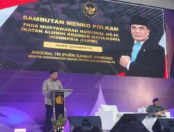 Menkopolkam Djamari Chaniago Ajak Alumni Menwa Bangkit Hadapi Dinamika Geopolitik Dunia