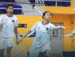 Pramono/ Candani Sumbang Emas Cabang Bulutangkis Ganda Campuran di Asian Youth Games 2025
