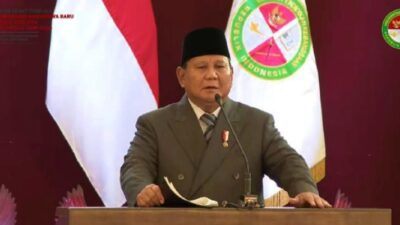 Prabowo Sindir Banyak Orang Pintar Bikin Podcast dan Konten Digital Sebar Kebencian