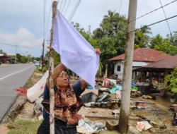 Warga Aceh Kibarkan Bendera Putih, Presiden Disomasi: Tanda Keputusasaan di Tengah Bencana