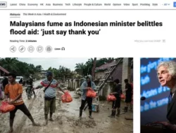 Media Asing Kecam Mendagri Tito Karnavian Usai Anggap Remeh Bantuan Malaysia