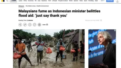 Media Asing Kecam Mendagri Tito Karnavian Usai Anggap Remeh Bantuan Malaysia