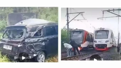 7 Fakta Seputar Kecelakaan KA Bandara Tabrak Minibus di Perlintasan Kalideres