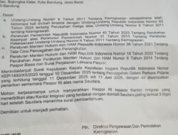 Imigrasi Tarik Sementara Paspor Rizal Fadillah