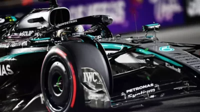George Russell Melesat di FP3 F1 GP Las Vegas, Duo McLaren Bermasalah dan Jadi Juru Kunci