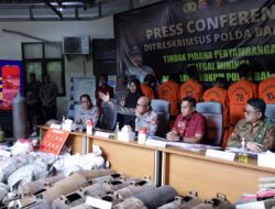 Polda Banten Bongkar 10 Tambang Ilegal di 3 Wilayah, 8 Tersangka Ditangkap