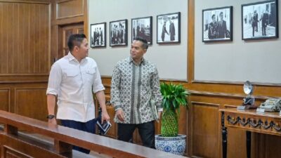 Ketum KADIN Indonesia Anindya Bakrie Kunjungi Seskab Teddy Indra Wijaya, Bahas Quick Win Hingga Kopdes Merah Putih
