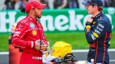 Max Verstappen Prihatin Lewis Hamilton Kesulitan Bersama Ferrari di F1 2025
