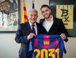 Erick Garcia Perpanjang Kontrak Hingga 2031, Tegaskan Ingin Pensiun di Barcelona
