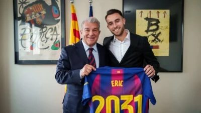 Erick Garcia Perpanjang Kontrak Hingga 2031, Tegaskan Ingin Pensiun di Barcelona