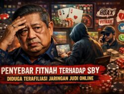 Penyebar Fitnah terhadap SBY Diduga Terafiliasi Jaringan Judi Online