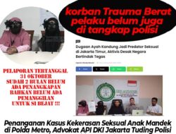 Advokat Persaudaraan Islam Desak Presiden Prabowo Perintahkan Kapolri Tangkap Pelaku Kejahatan Seksual Anak