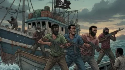 4 Pelaut WNI Diculik Bajak Laut di Perairan Gabon, Ini Kronologinya