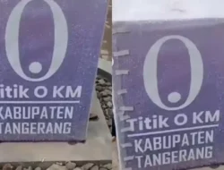 Tugu Titik Nol di Tigaraksa Viral di Medsos, Habiskan Rp. 2,3 Miliar Hanya Berbentuk Balok 1 Meter