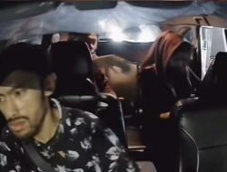 Polisi Kantongi Identitas Dua Sejoli Yang Aksi Mesumnya Dalam Taksi Online Viral